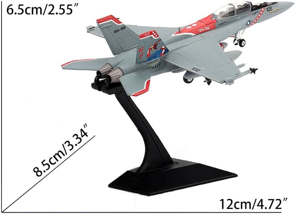 Amazon.co.jp: 1/144 F-18Fスーパーホーネット完成モデルVFA-102