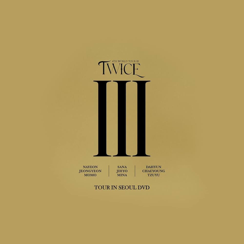 TWICE - 4TH WORLD TOUR Ⅲ IN SEOUL DVD [3 DISCS] Photobook + 3