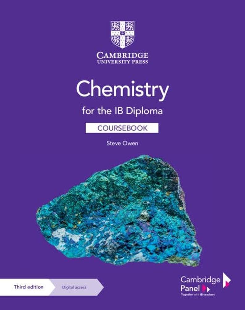 Chemistry for the IB Diploma Coursebook with Digital Access (2