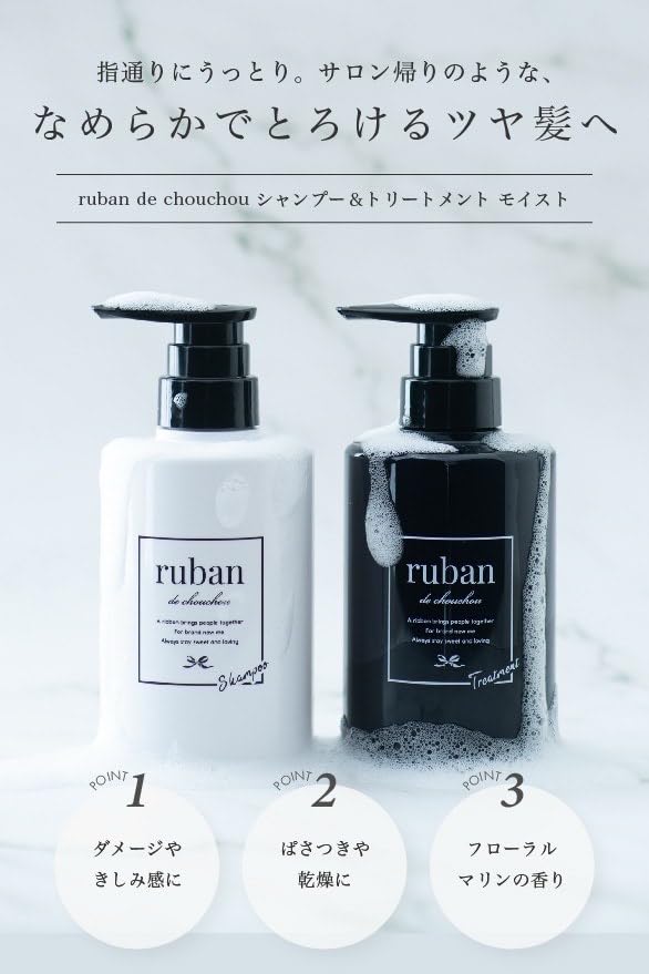Amazon | ruban シャンプー トリートメント セット ダメージケア【美容