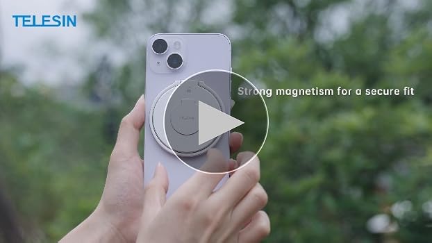Amazon | TELESIN スマホリング Mag safe対応 DJI 用Osmo Mobile 6/OM