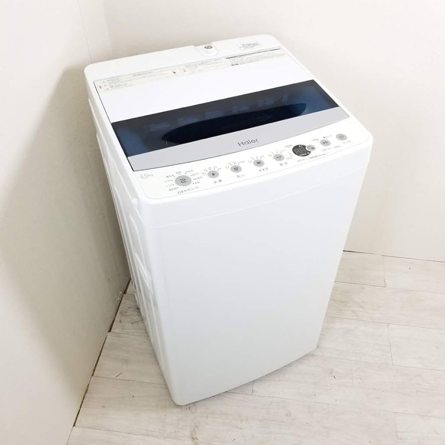 Amazon.co.jp: ハイアール haier 4.5kg 全自動洗濯機 一人暮らし