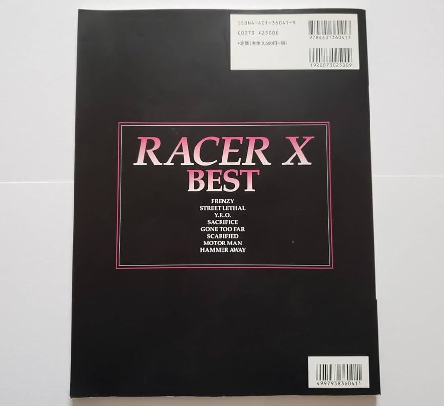 Amazon.co.jp: RACER X BEST PAUL GILBERT レーサーX ベスト ポール