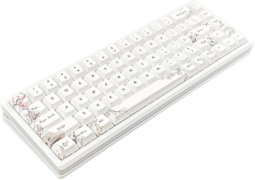 Amazon.co.jp: EverGlide Su68 ホワイト ラピッドトリガーキーボード