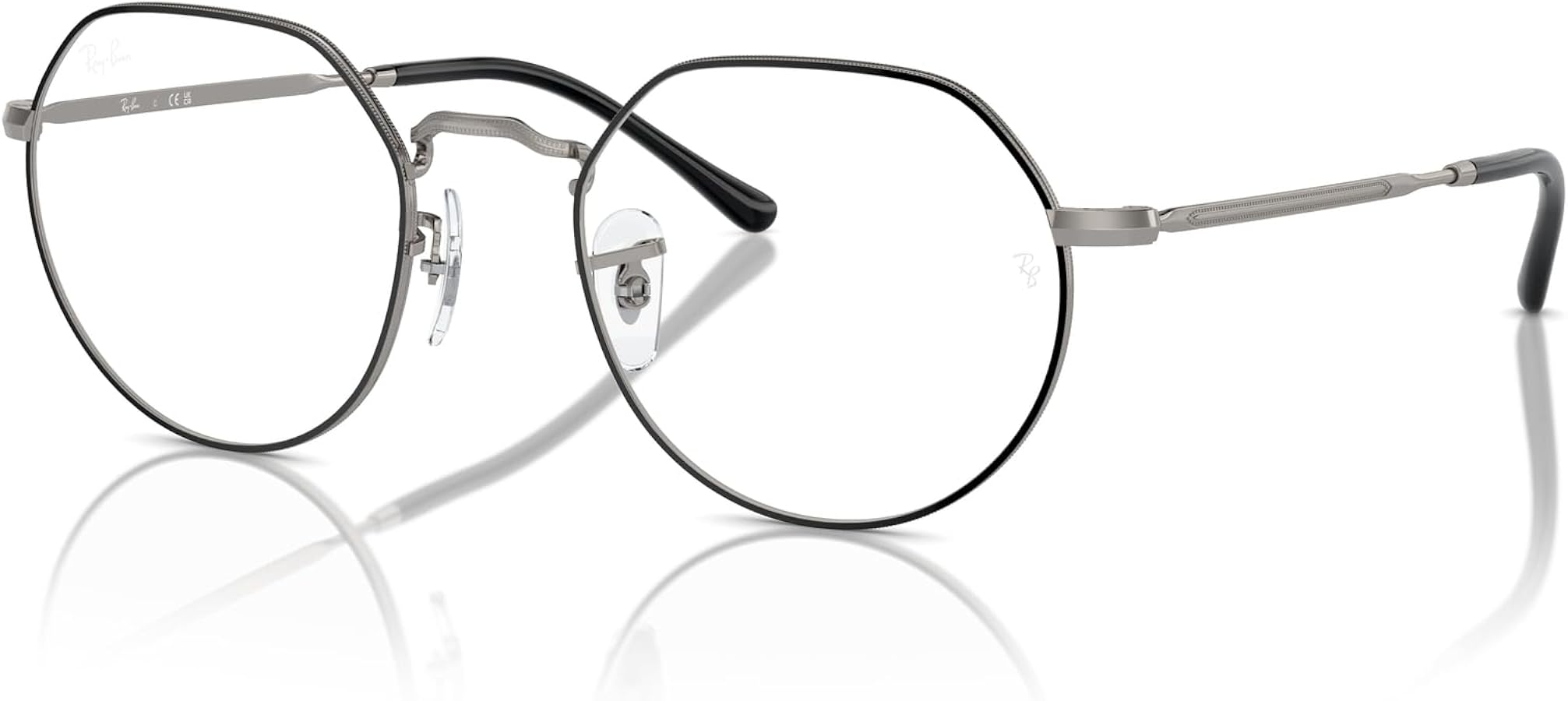 Amazon.com: Ray-Ban RX6465 Jack Prescription Eyewear Frames, Black