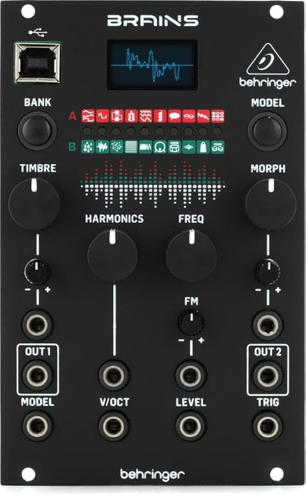 Amazon.com: Behringer Brains Multi-engine Oscillator Eurorack