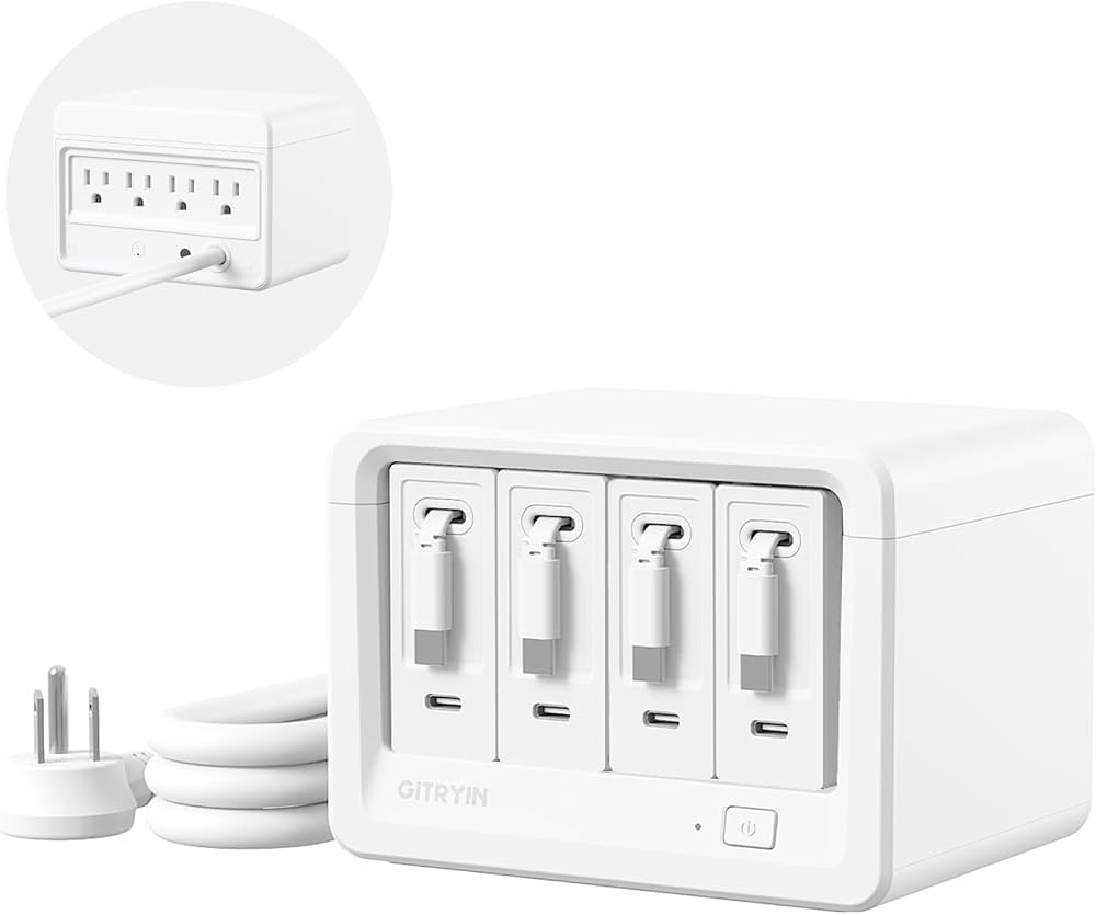 Amazon.com: Gitryin 12-in-1 Desktop Charging Station with 4