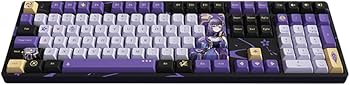 Amazon | 原神（げんしん）刻晴 霆霓快雨Ver. メカニカル キーボード