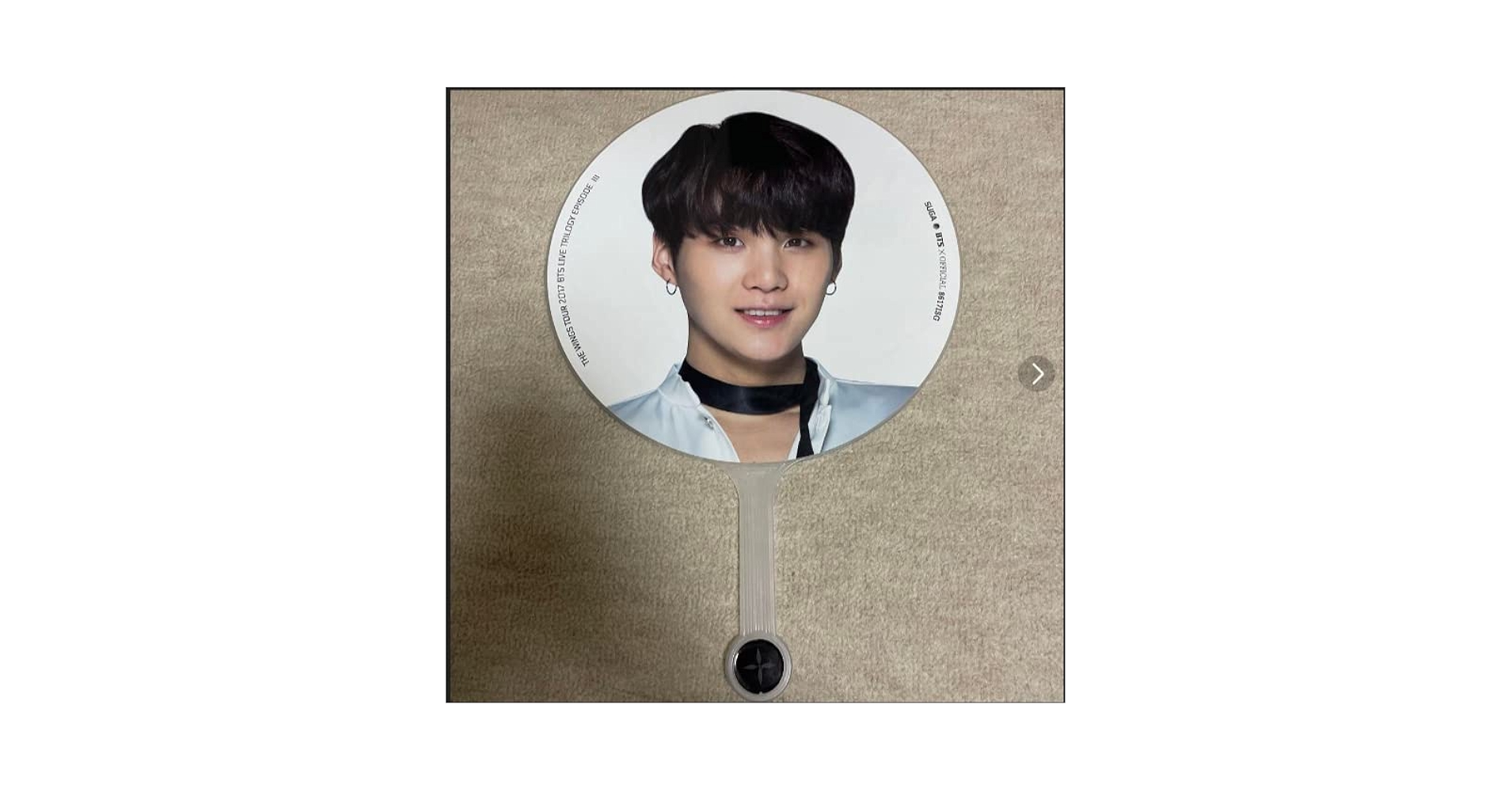 SUGA ユンギ ソウルコンうちわ SUGA ユンギ ソウルコンうちわ SUGA