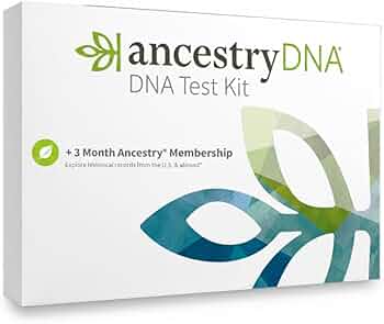 Amazon | AncestryDNA遺伝子検査キット + 3ヶ月の祖先世界探検家会員