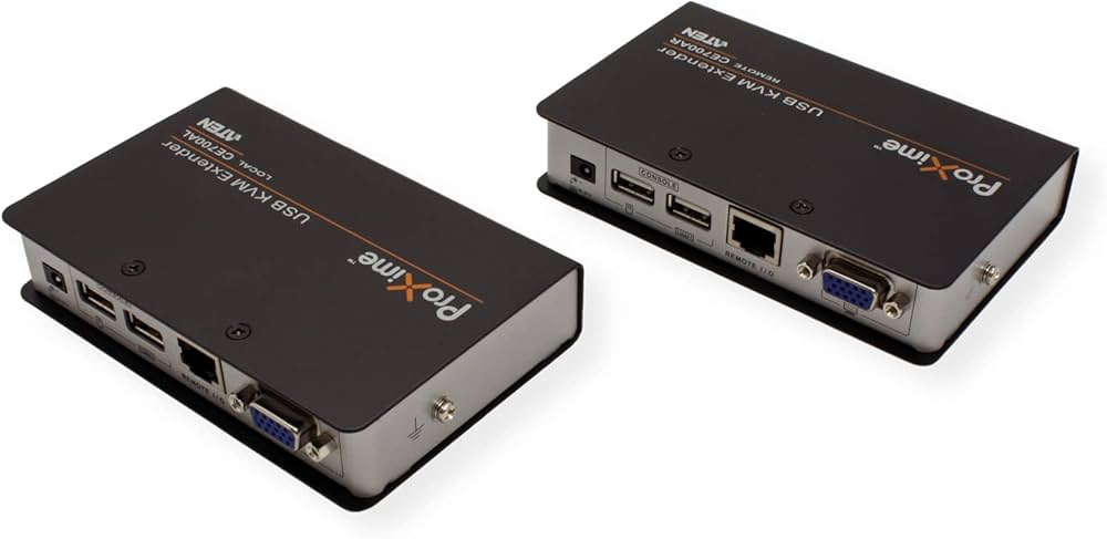 Amazon.com: ATEN CE700A Console Extender USB VGA KVM Extender CAT5
