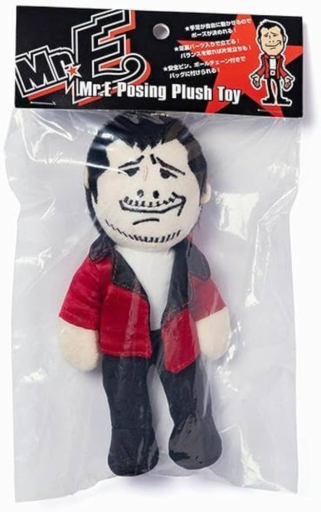 Amazon.co.jp: ☆ 矢沢永吉 Mr.Eポージングぬいぐるみ : おもちゃ