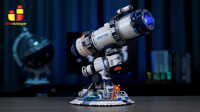 JMBricklayer Space Telescope Toy Building Sets for Adults, Cool