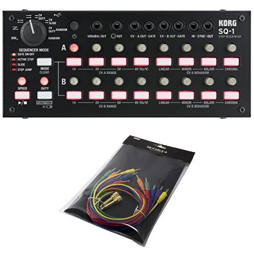 Amazon | KORG ステップ・シーケンサー SQ-1 専用パッチケーブルセット