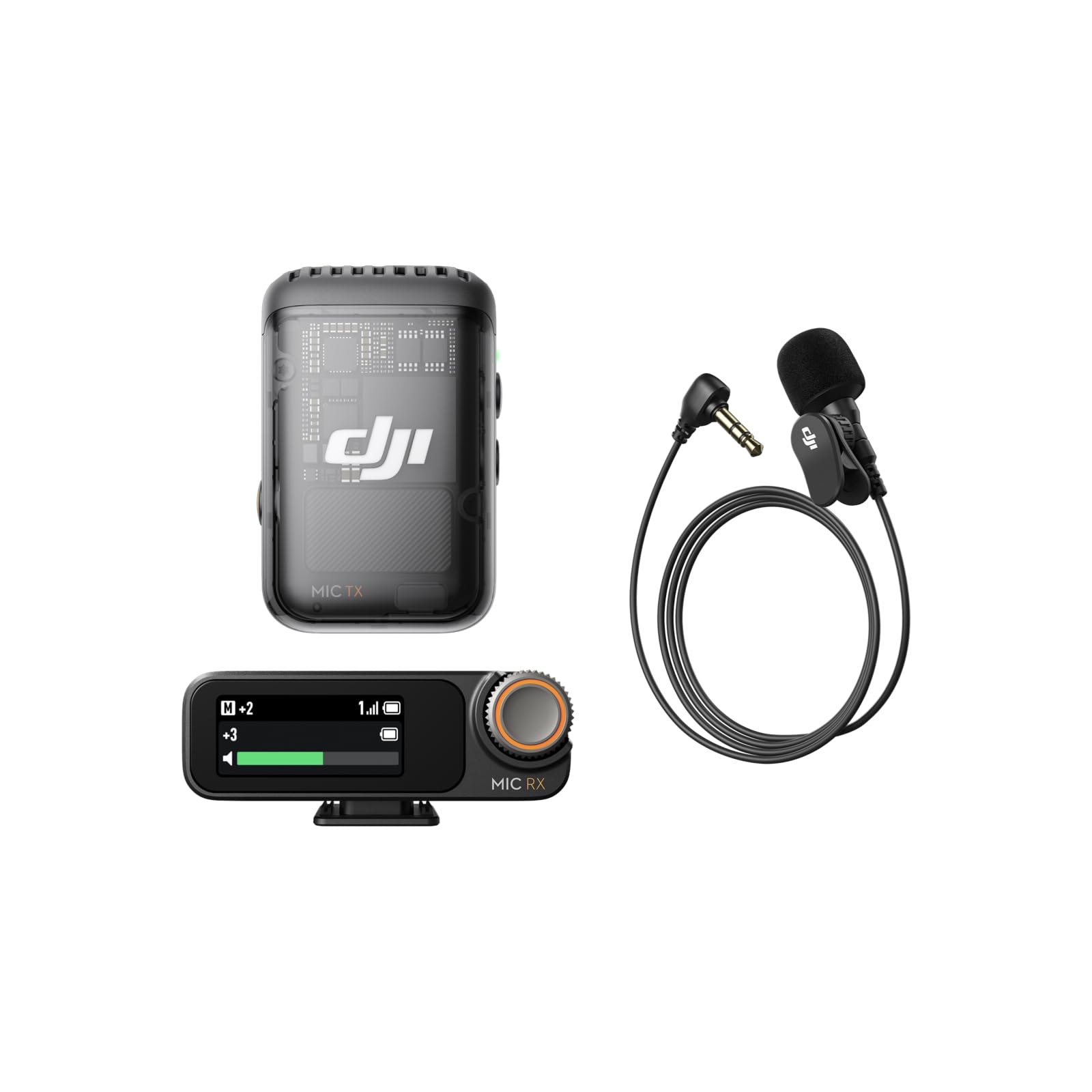 Amazon.com: DJI Mic 2 (1 TX + 1 RX) + Lavalier Mic, Wireless