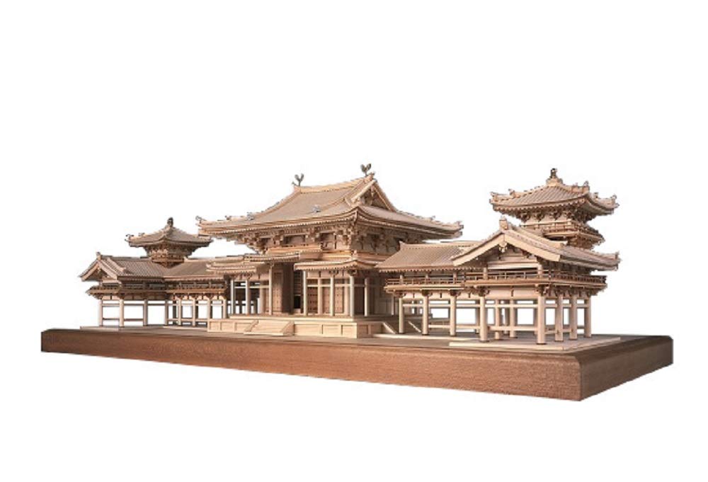 Amazon | ウッディジョー 1/75 平等院 鳳凰堂 木製模型 組立キット