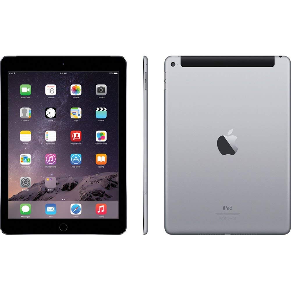 Amazon.com : Apple iPad Air 2, 16GB, 4G + Wi-Fi - Space Gray