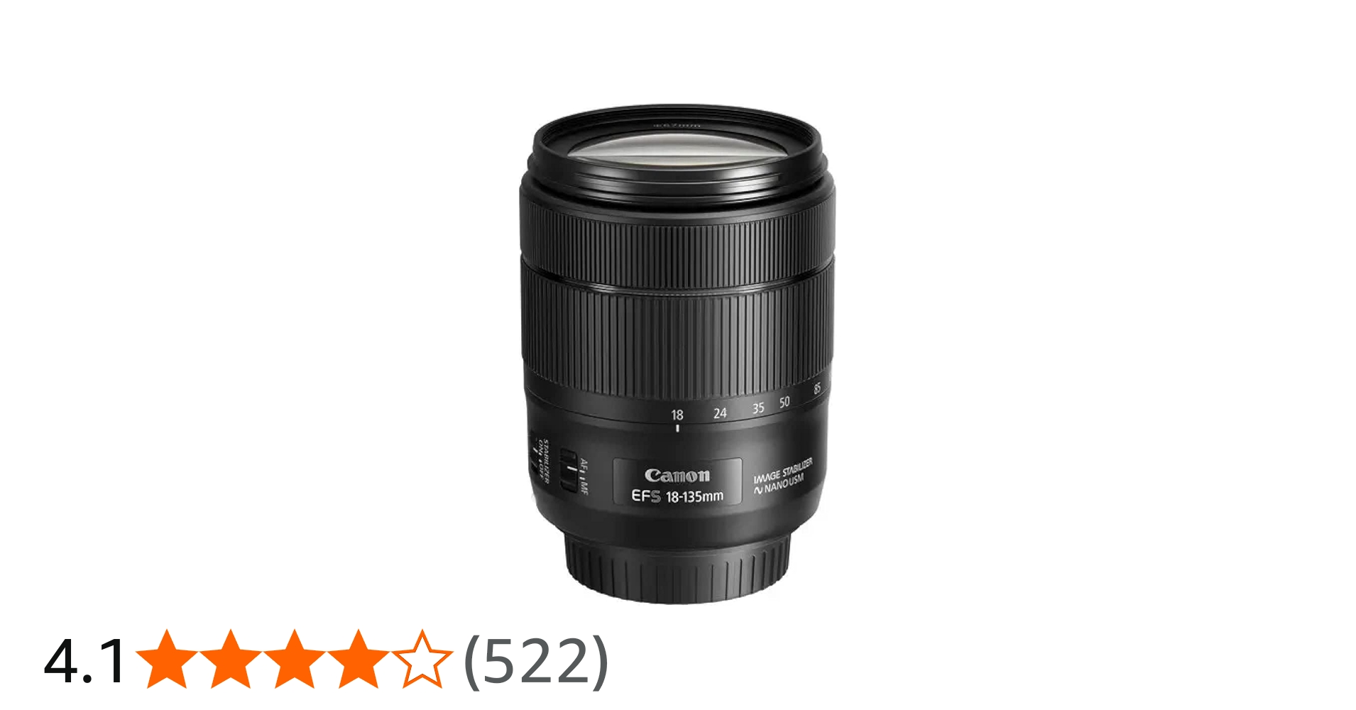Amazon.co.jp: Canon 標準ズームレンズ EF-S18-135㎜ F3.5-5.6 IS USM