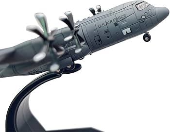 Amazon.co.jp: 1/200スケール US C-130 Hercules 輸送機 メタルモデル