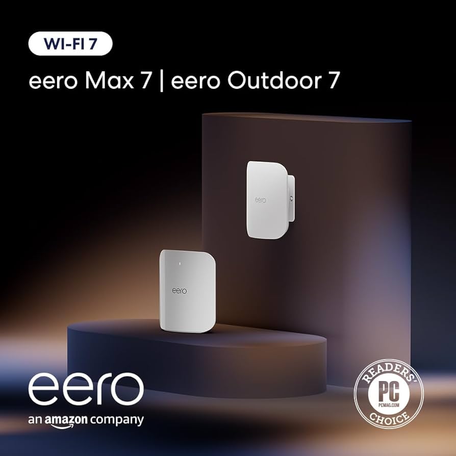 Amazon.com: Amazon eero Max 7 (1-pack) with Amazon eero Outdoor 7