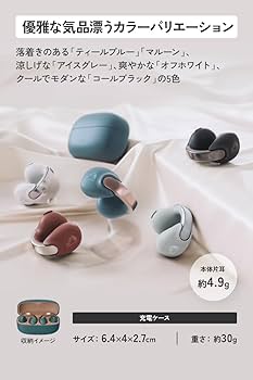 Amazon.co.jp: JVCケンウッド Victor HA-NP1T-A ワイヤレスイヤホン