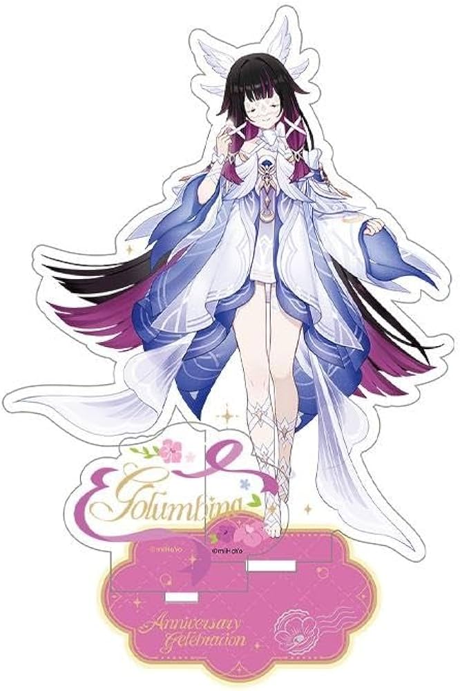 Amazon.co.jp: 原神 公式グッズ 正規品 周年記念 アクリルスタンド (五