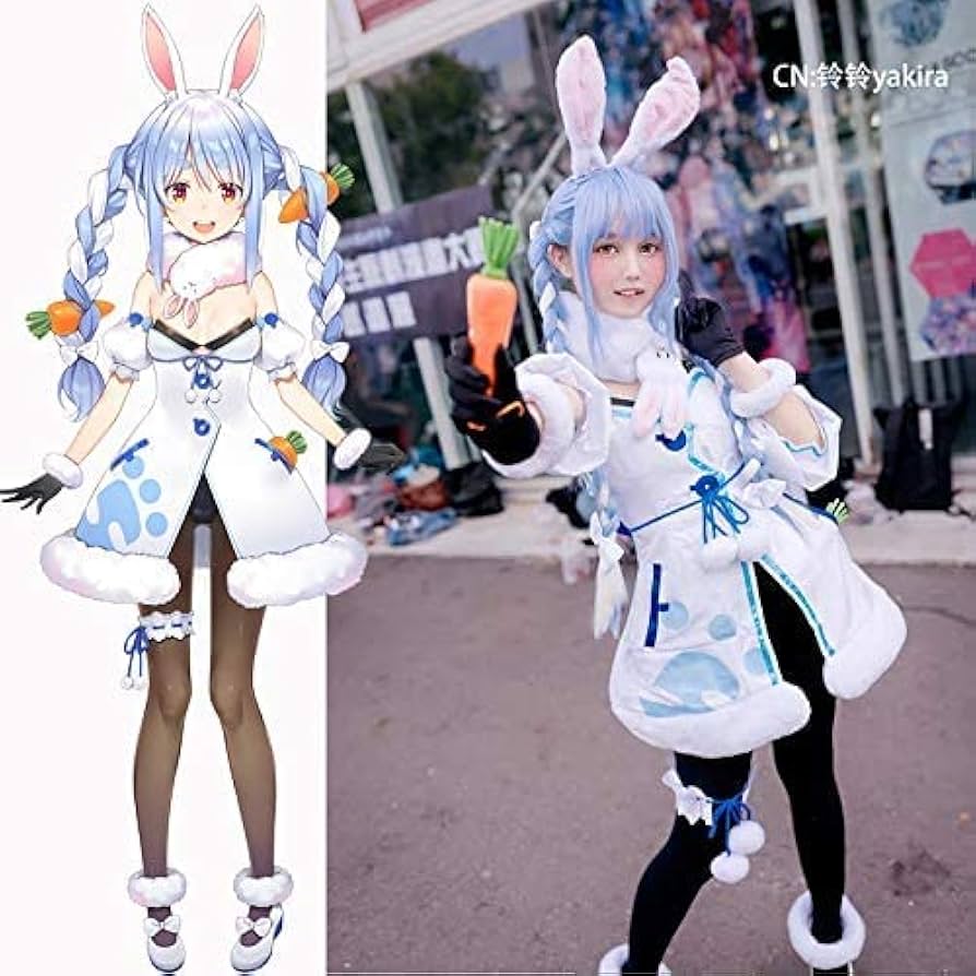 Amazon.co.jp: 漫尚cosplayhololive ホロのぐらふぃてぃ 兎田ぺこら