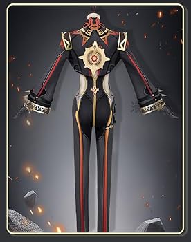 Amazon.co.jp: 原神 マーヴィカ コスプレ衣装 ナタ 炎神 フルセット