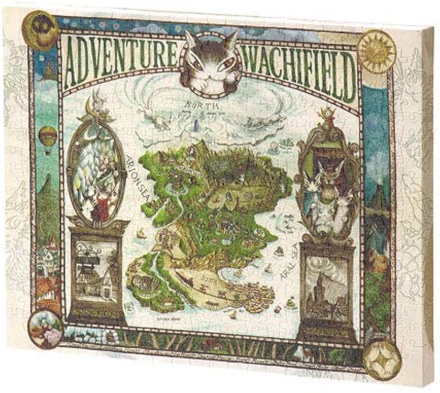 Amazon | 366ピース ジグソーパズル WACHIFIELD わちふぃーるどの冒険