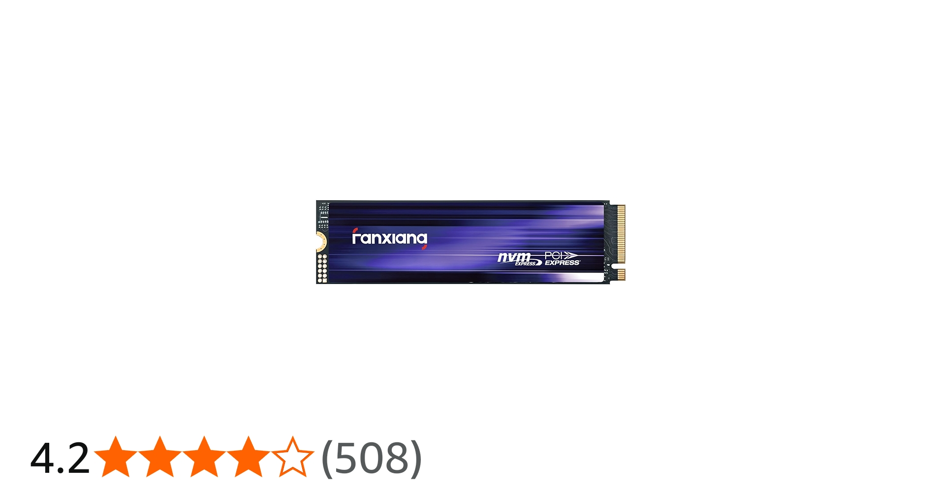 Amazon | fanxiang S880 M.2 SSD 2TB NVMe 2280 最大7450MB/s PCIe