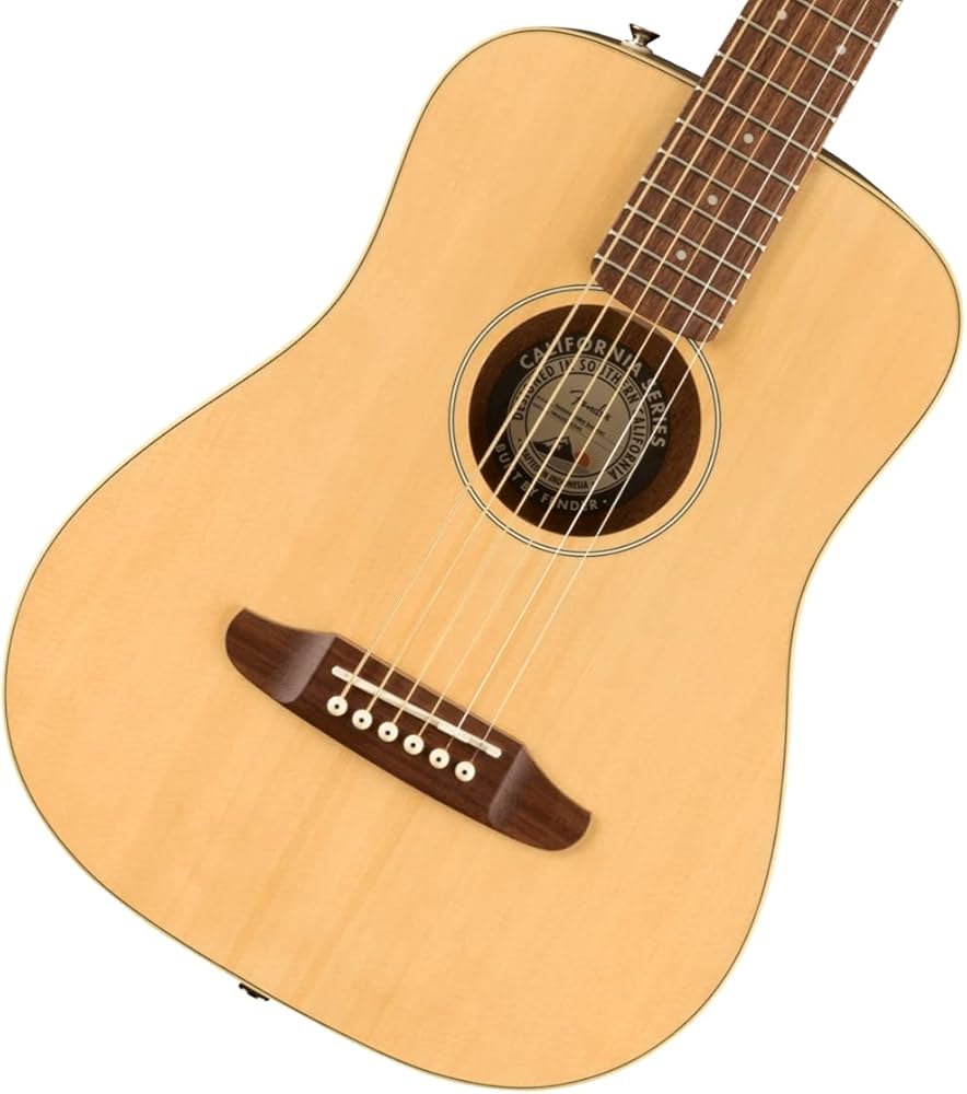 Amazon | Fender/Redondo Mini Natural ミニアコースティックギター