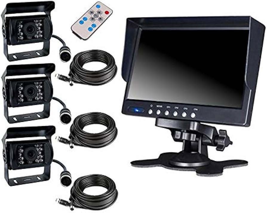 新車取外し品】 三菱ふそう純正バックカメラ 7インチバックモニター