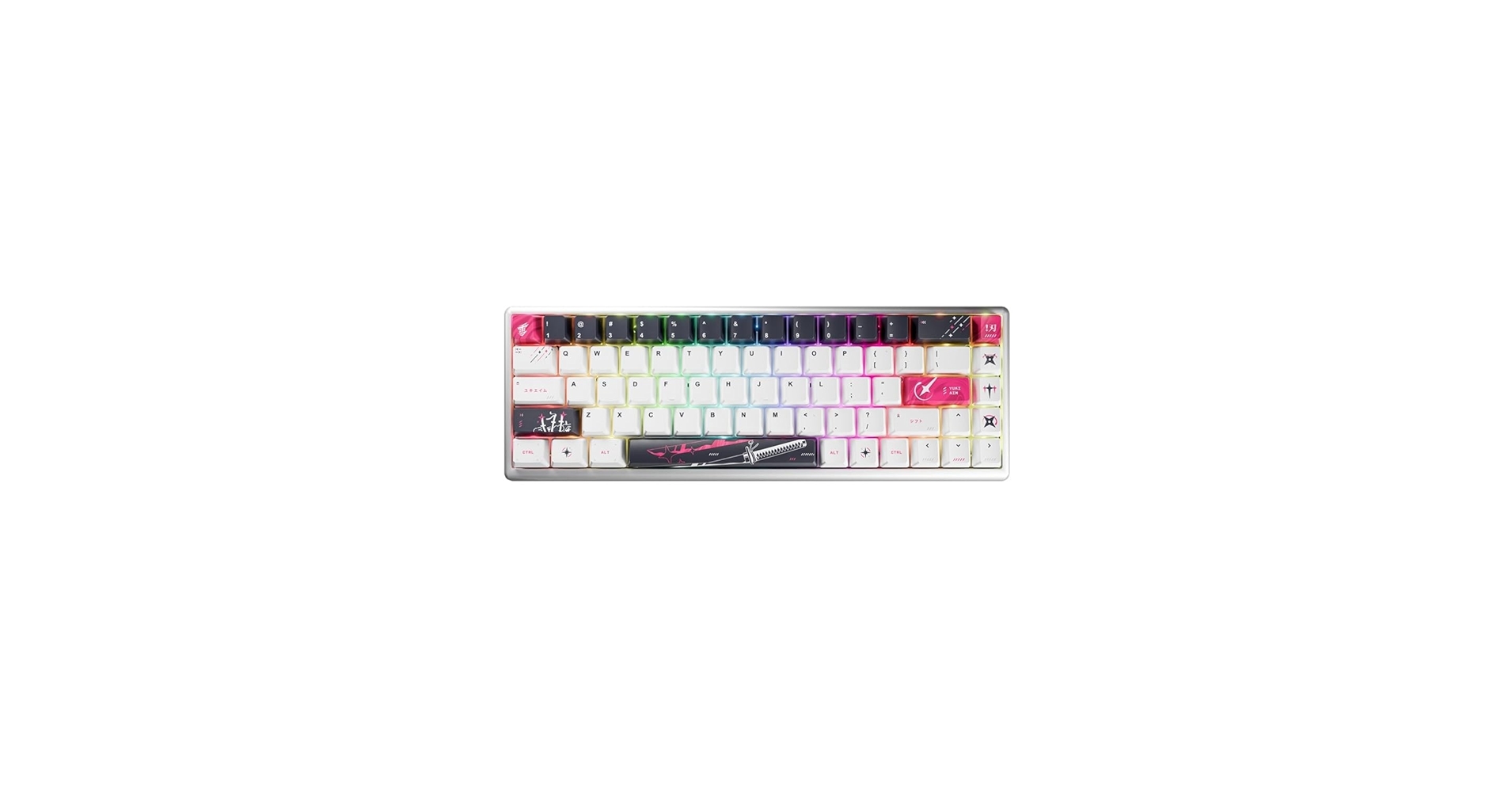 Amazon.co.jp: Yuki Aim Polar 65 Keyboard Katana Edition ユキエイム