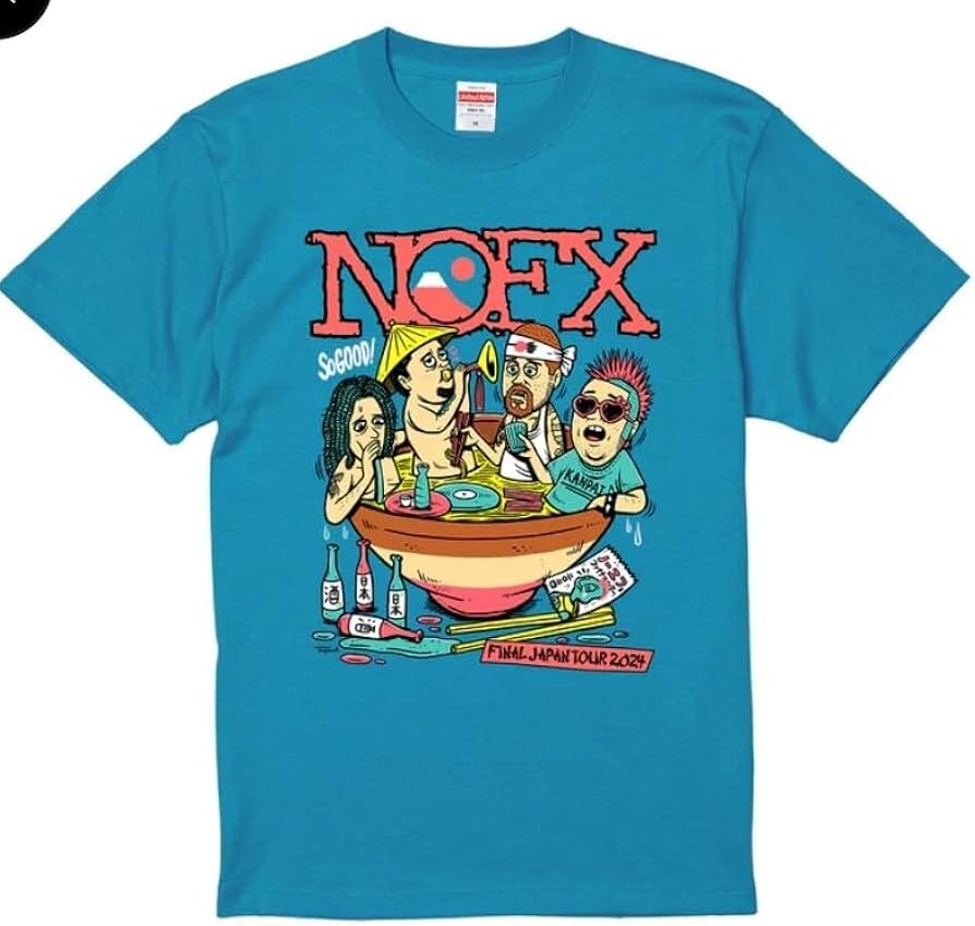 Amazon.co.jp: NOFX ノーエフエックス Tシャツ Ramen ラーメン