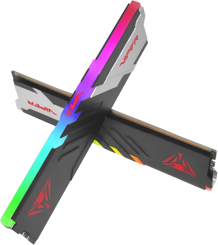 Patriot Memory Viper Venom RGB DDR5 RAM 32GB (2X16GB) 6400MHz CL32