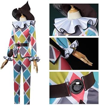 Amazon.co.jp: 曲芸師 マイク・モートン コスプレ衣装セット