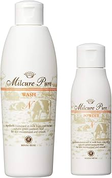 Amazon | ハウスオブローゼ ミルキュア ピュア ウォッシュ＆パウダー