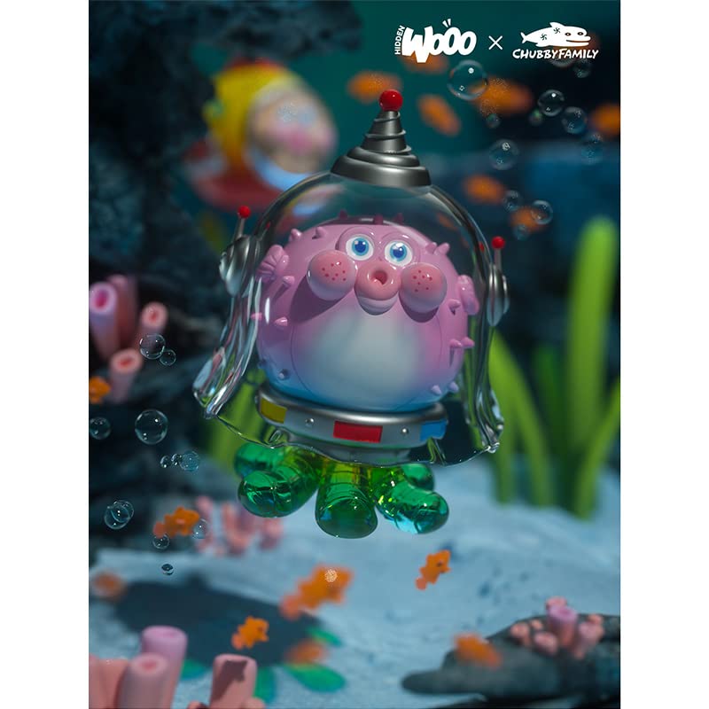 Amazon.com: HIDDEN WOOO x CHUBBY FAMILY CHUBBYPOPO Ocean Series