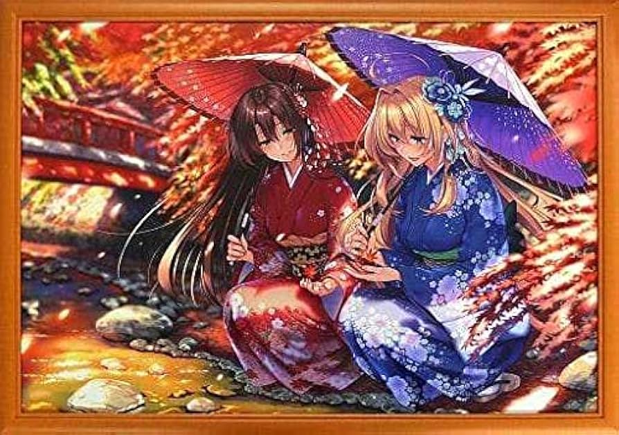 Amazon.co.jp: 複製原画 絵師100人展08 ピロ水 複製原画秋麗 あき