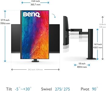 Amazon.com: BenQ PD2705UA AQCOLOR 27