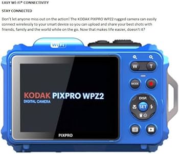 Amazon | Kodak PIXPRO WPZ2 頑丈な防水16MPデジタルカメラ 4倍光学