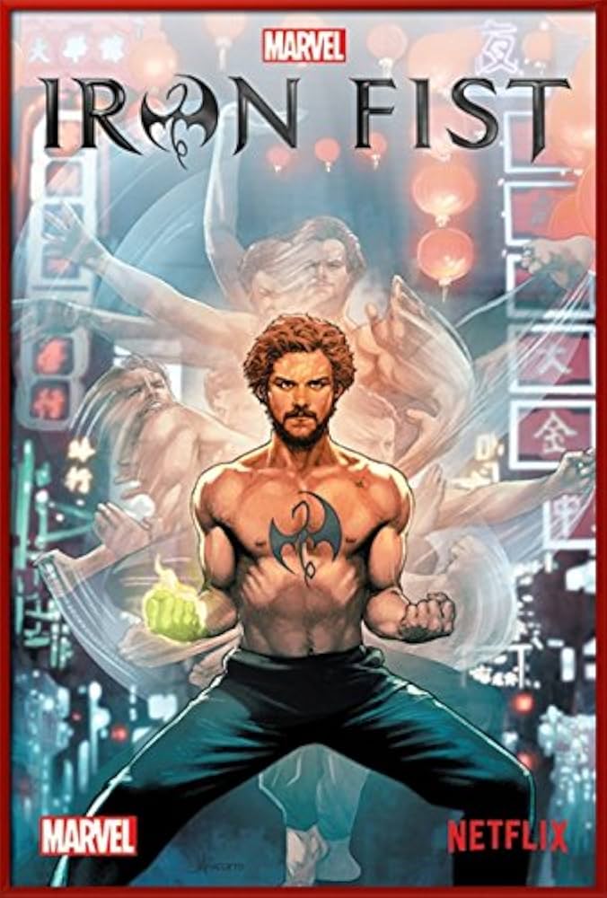 Amazon.co.jp: アイアン・フィスト - フレーム入りマーベル/Netflix