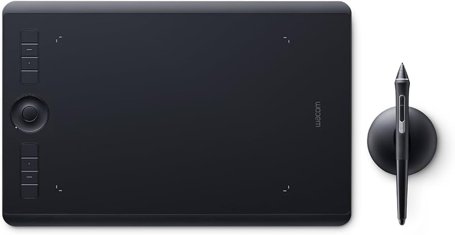 Amazon.com: Wacom 數位筆Intuos Pro Medium [新型號] 2017 年1 月型號