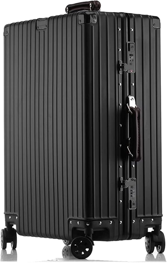 業務用 レコード サイズ アルミ製 ブラック カラー キャリー ケース 4