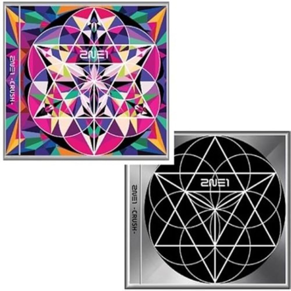 2NE1 - 2NE1 [CRUSH] 2nd Album Random Ver. CD+Photobook+Tracking
