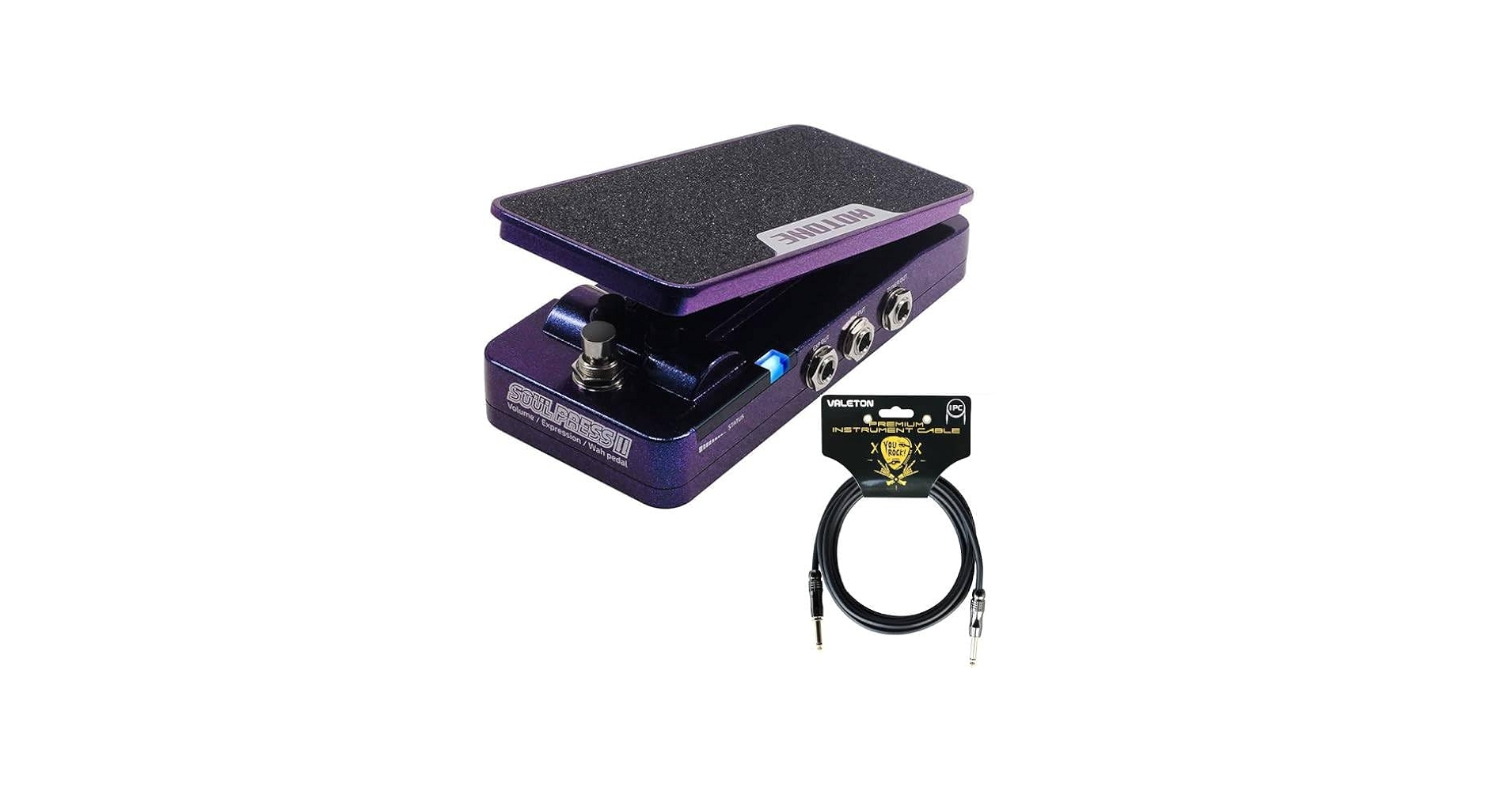 Amazon.com: Hotone Soul Press II Wah Active Volume Passive