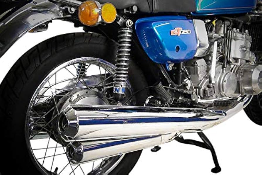 Amazon | Delkevic 3-3エキゾーストOEMレプリカ Suzuki GT750