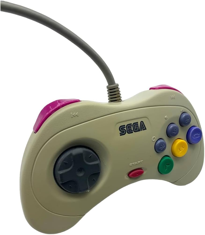 Amazon | サターン コントロールパッドミストグレイ | 本体・周辺機器