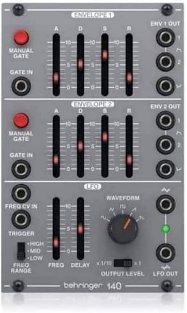 Behringer Synthesizer (140 DUAL ENVELOPE/LFO) : Amazon.sg: Musical