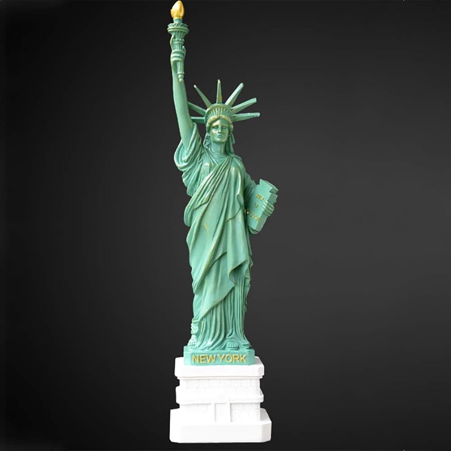 Amazon.co.jp: 自由の女神 ミュージアムレプリカ,樹脂製 装飾品